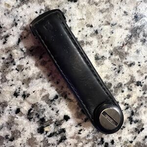 Orbitkey Black Leather Key Holder